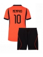 Otroške Nogometnih dresov Nizozemska Memphis Depay #10 Domači SP 2026 Kratki rokavi (+ hlače)